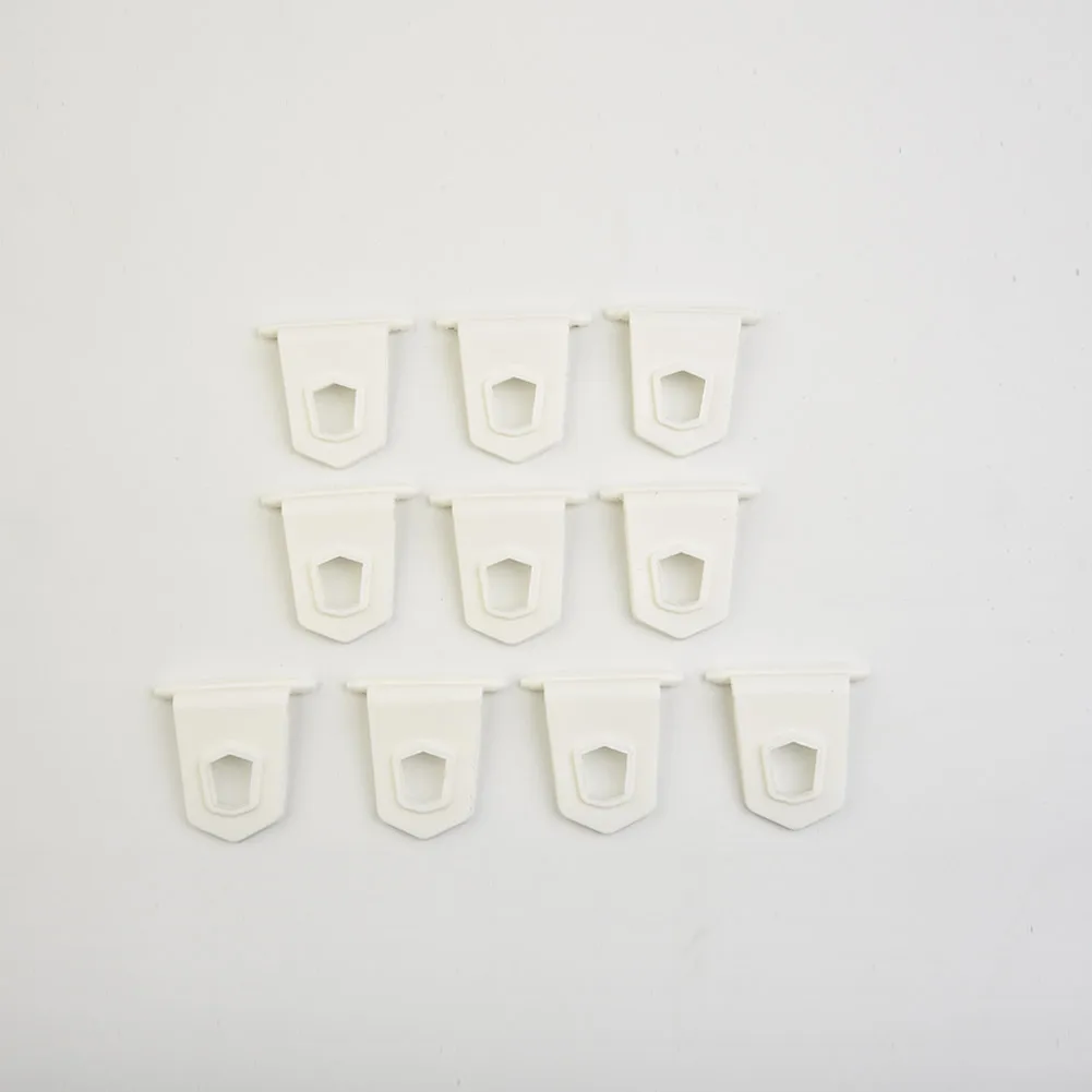 10pcs White Fully Functional. ConvenientRacks For RV Camper Caravan Party Light Holder RV Awnning Hook Accessories