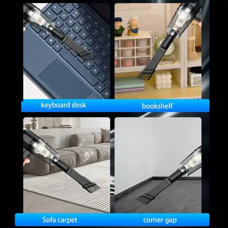9000Pa Car Vacuum Cleaner Powerful Cleaning Machine Handheld Car Vacuum Rechargeable Wireless Cleaner For Home Pet Hair wireless vacuum cleaner vacuum cleaner portable vacuum cleaner handheld vacuum cleaner