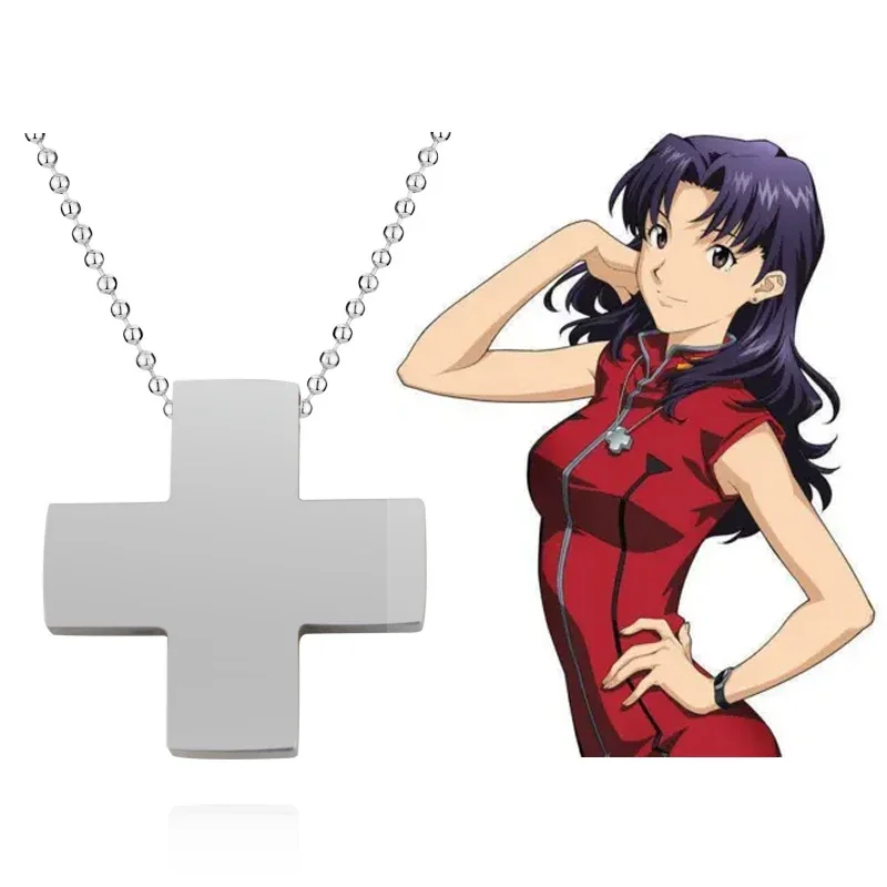 EVANGELION Katsuragi Misato Necklace Pendant Anime Women Cosplay