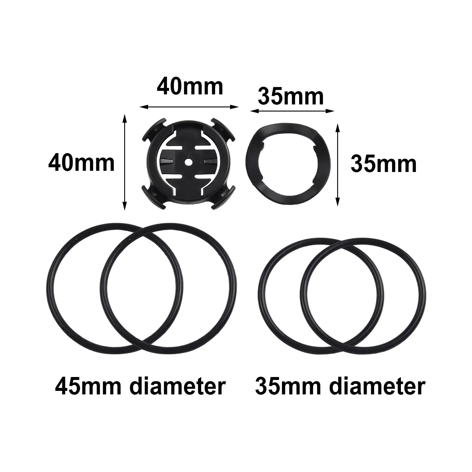 Fahrrad Computer Halterung Bike Rand Viertel Drehen Computer Halterung Für Garmin Vorbau Für Lenker Speedmeter Klammern Halter – Detail 4