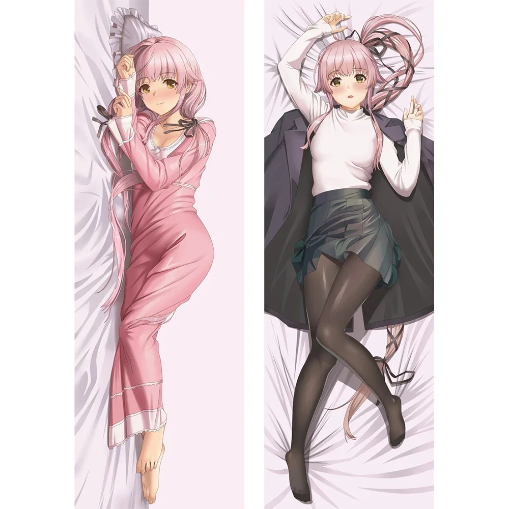 

Подушка-наволочка Аниме Dakimakura 60*180 см, 2 Наволочки с боковым принтом, мягкая декоративная подушка