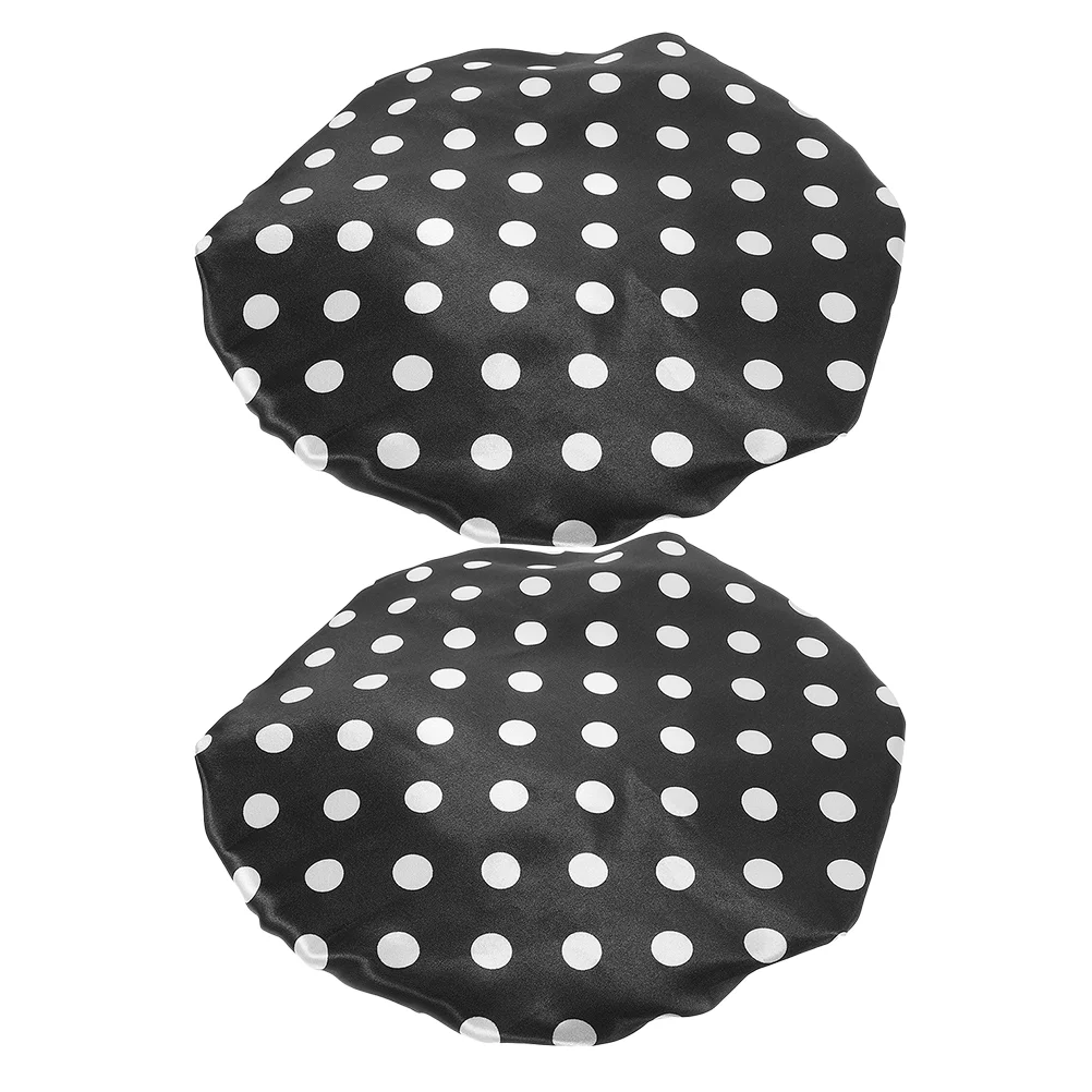 

Women's Shower Cap Hair Coloring Caps Salon Deep Conditioning Large for Reusable Processing