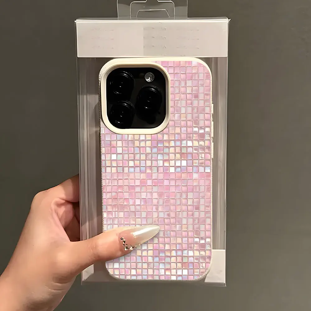 รูปสินค้า เคสลายลิ้นจี่นุ่มสำหรับ iPhone