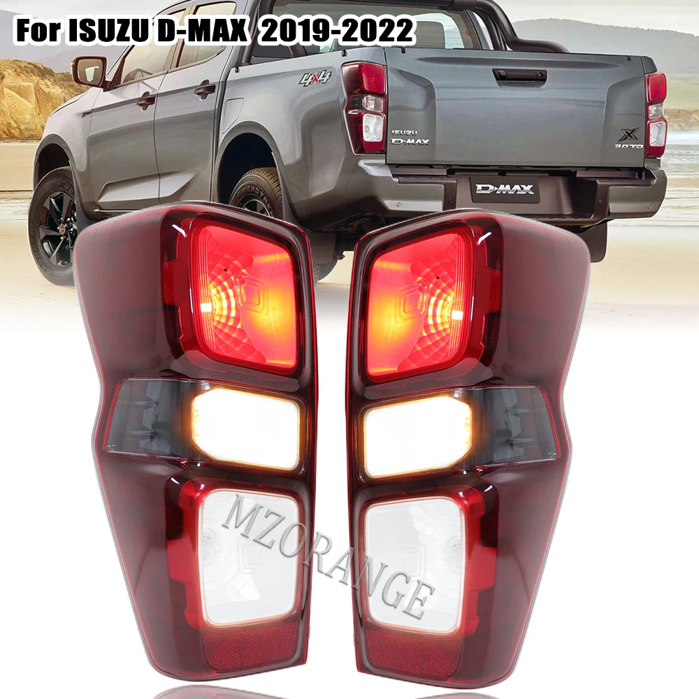 

Tail light for Isuzu D-max Dmax 2019 2020 2021 2022 Rear Lights Tail lights Turn SIgnal Lamp Brake light Reversing Lamp