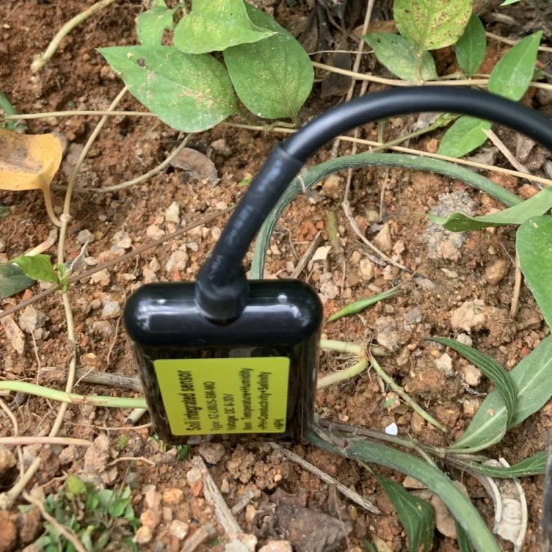 Soil NPK EC PH Temperature and Moisture Multi-parameters Lora Wireless Soil Sensor for Agriculture Greenhouse 7 in 1