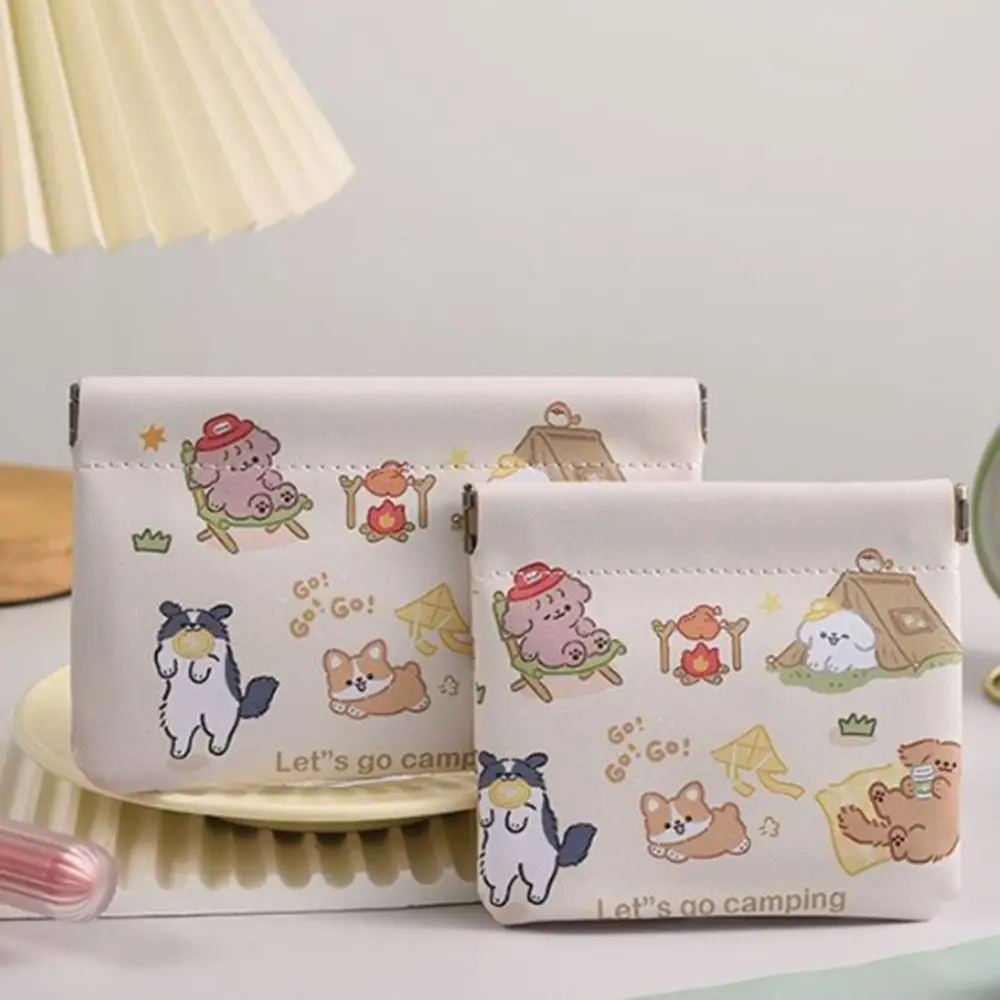 Multifunktionale PU-Lippenstift-Kosmetiktasche mit Automatischer Verschlussfunktion, Cartoon-Mini-Geldbörse, Wasserdichte Datenkabel-Aufbewahrungstasche für Reisen – Detail 20