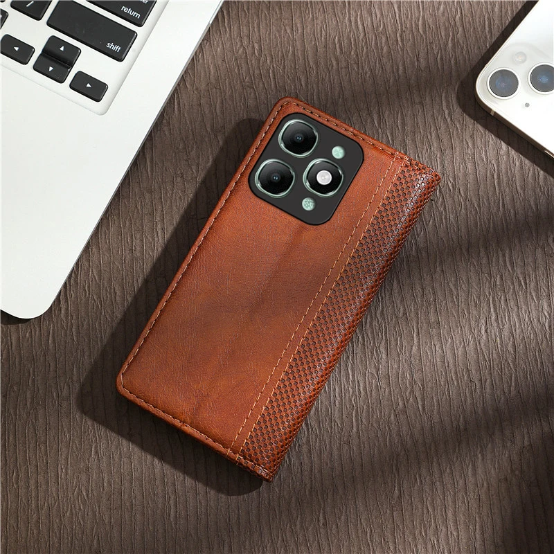 Leather Flip Book Holster Case Cover