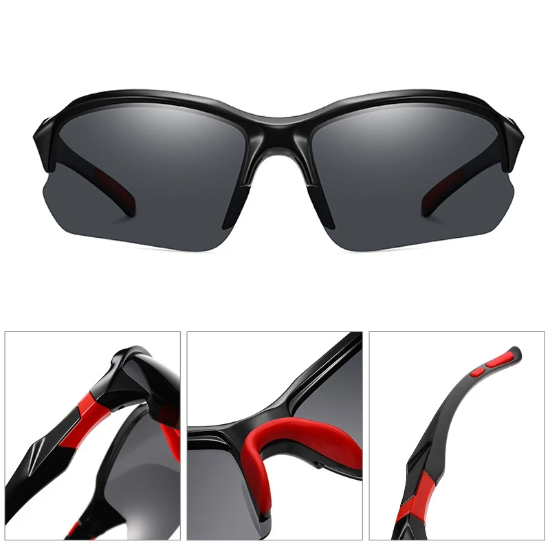 Outdoor Polarized Sunglasses for Men Women UV Protection Cycling Sunglasses for Outdoor Driving Fishing Golf Hiking   