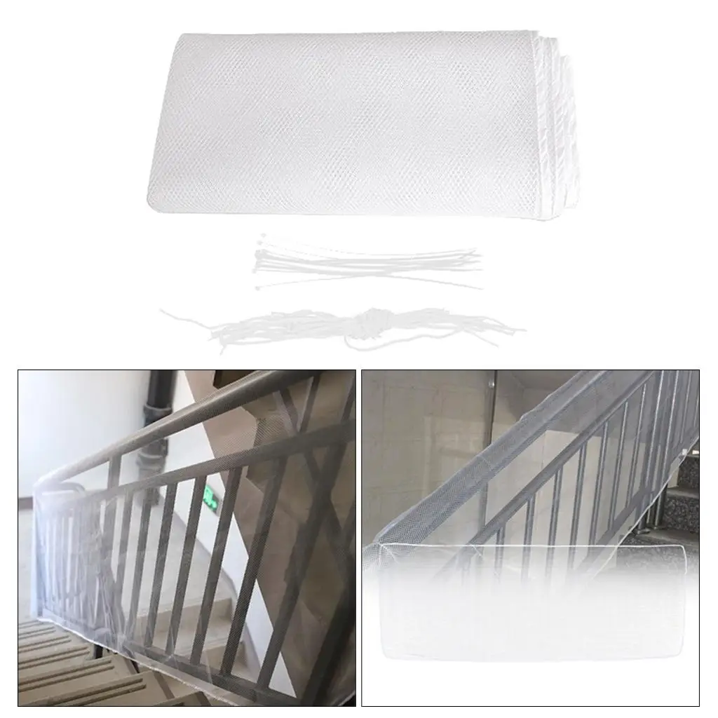 Pet Dog Gate Guard Folding Baby Toddler Stair Balcony Isolation Net