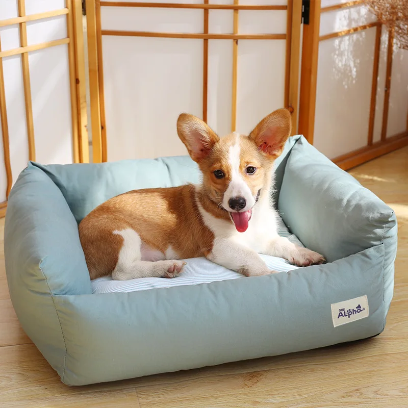 

Pet Bed Dog Cat Rectangle Bed Pets Cushion Bed Cat Dog Sleeping Bed Bed Cube House Washable Cushion Pad Pet supplies