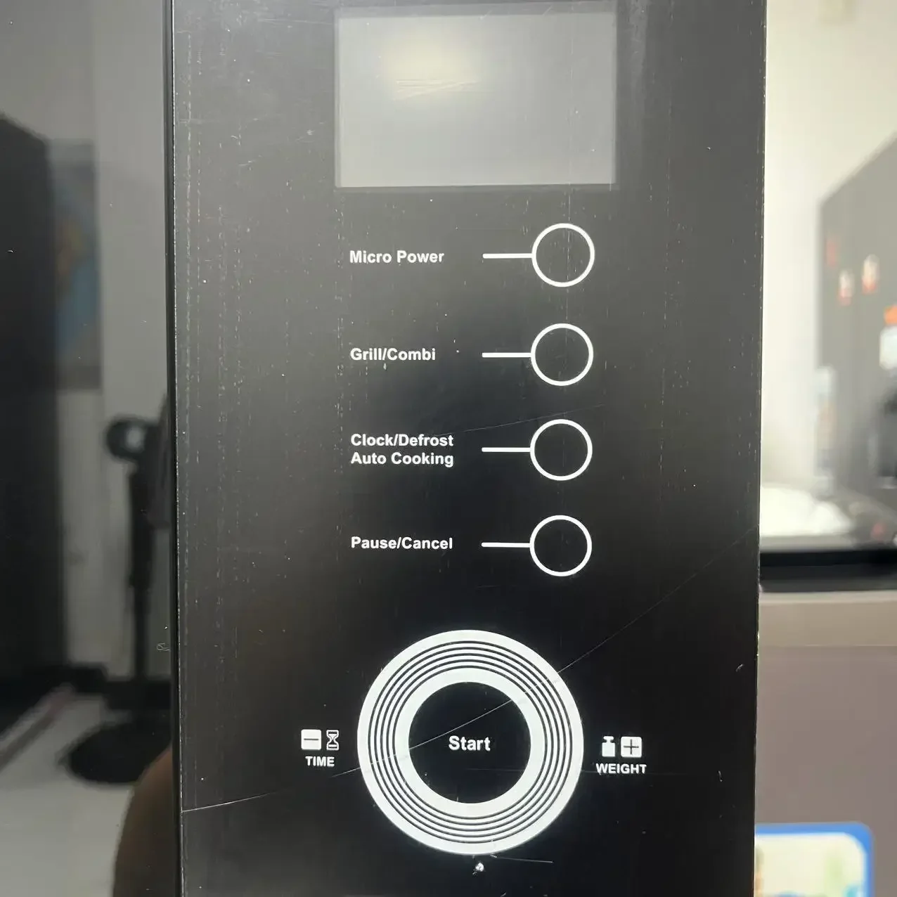 electric built-in microwave oven all in one compact 25L electric oven 220v-50hz EU standard 1000W input black color 4