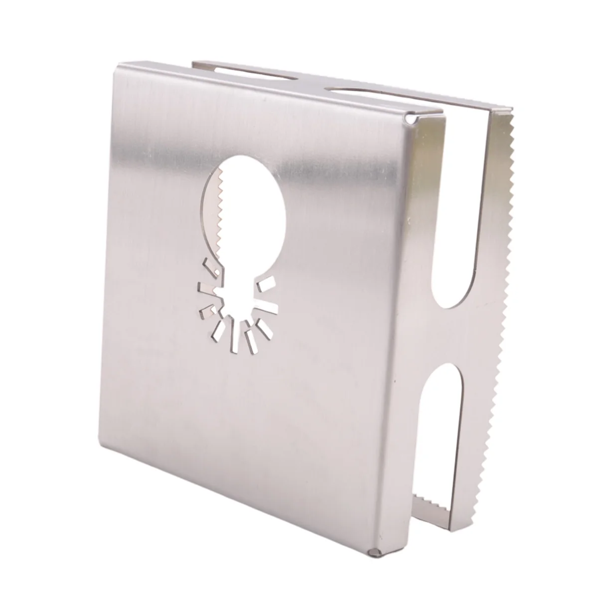 2 Pcs Square Slot Cutter for Electrical Box Drywall Outlet Cutout Tool Oscillating Square Blade for Drywall, Metal, Wood 5