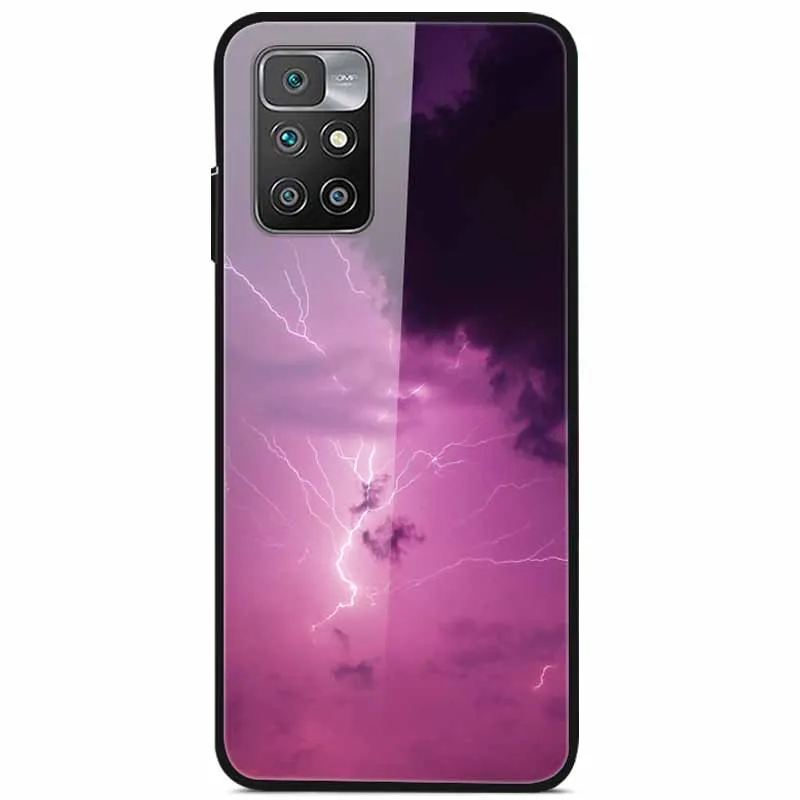 Space Starry Tempered Glass Phone Case - Durable Protective Cover