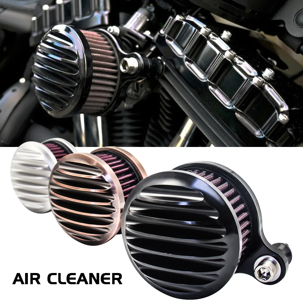 Motorcycle Air Filter Intake Air Cleaner System For Harley Sportster XL883 XL1200 x48 2004 2005