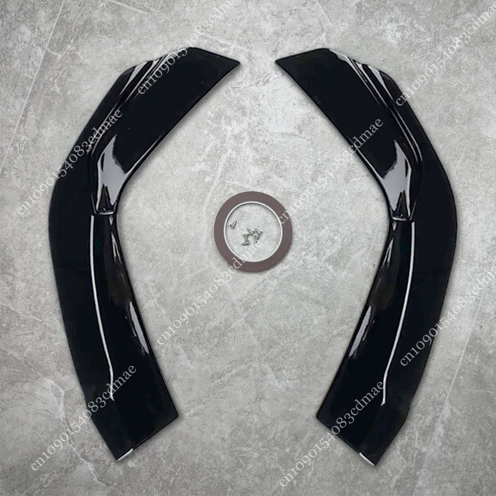 Heckstoßstangen-Seitensplitter für Mercedes Benz A-Klasse W177 V177 A35 A45 AMG 2019–2023, Diffusor, Auspuffrohrverkleidung, Spoiler, Bodykits – Detail 3