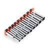 3/8 Inch Drive 8-16mm Long Socket Set Power Accessories with Plastic Rack Color Send Randomly for Home Improvement Car Repair 3