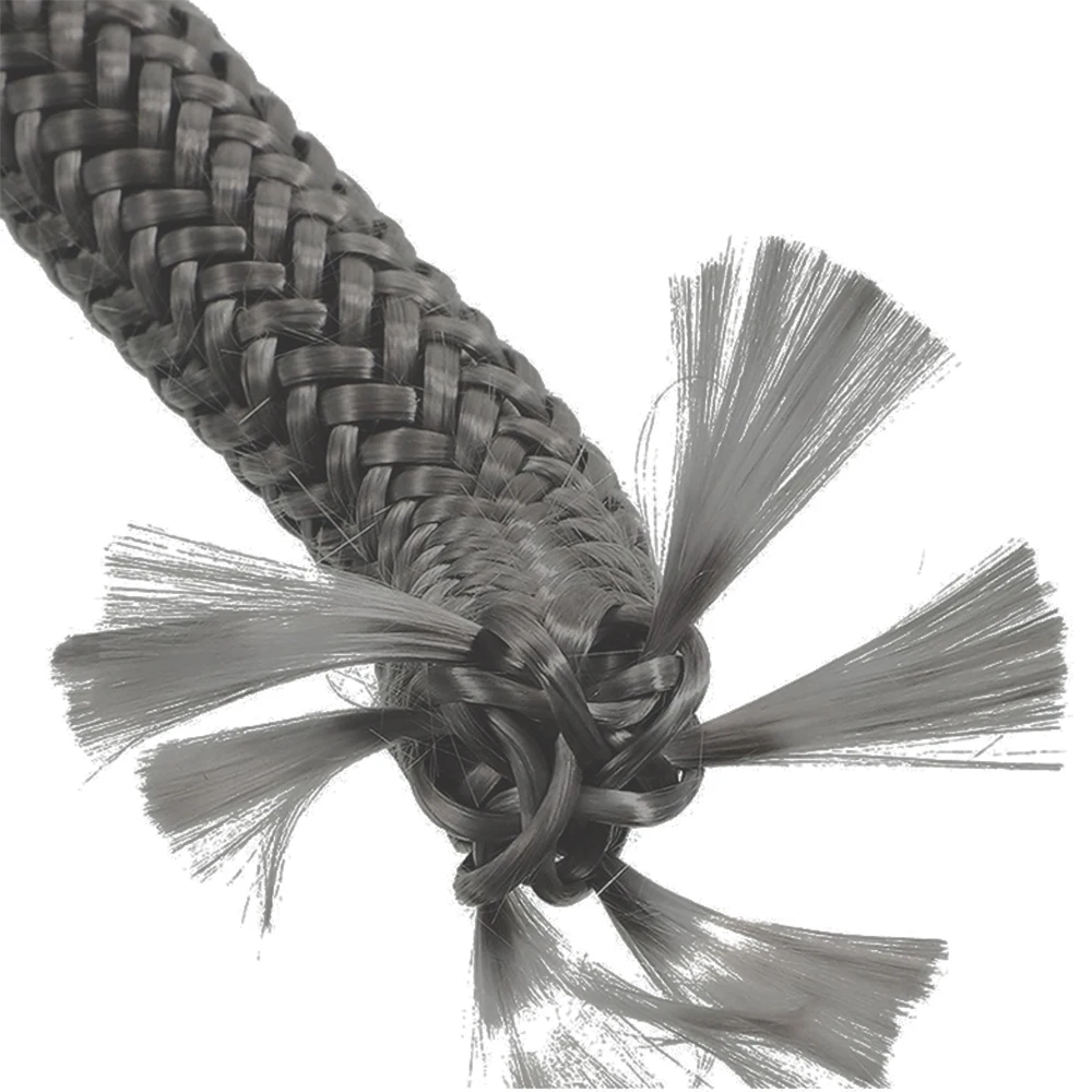 6/8/10/12mm stove rope fiberglass fireplace door cord high temperature woodburner gasket cord width 2m length sealing rope stove rope seal