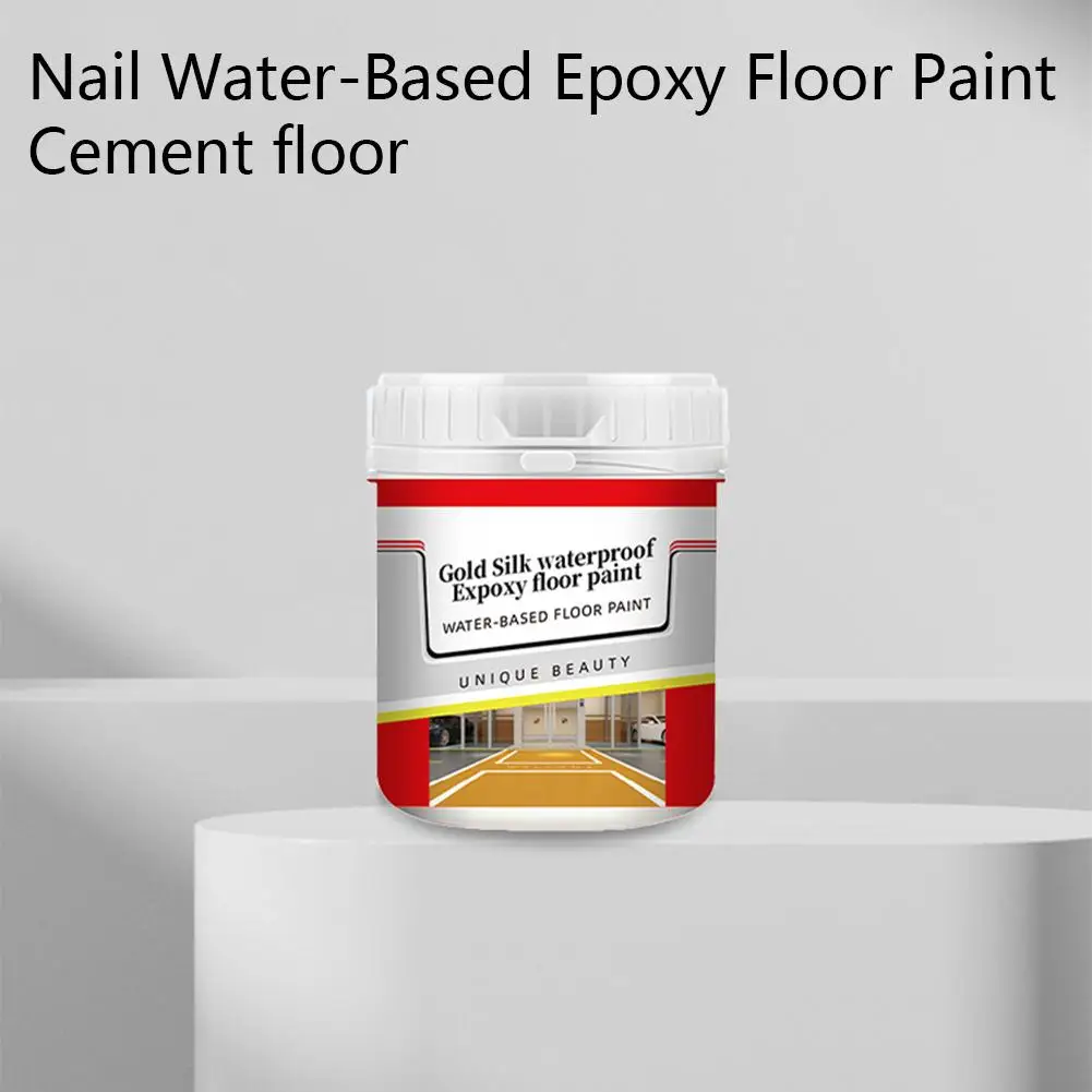 NEW Quick-Dry Anti-Slip Water-Based Floor Paint 500g Water-Based Epoxy Floor Paint Pressure-Resistant Household