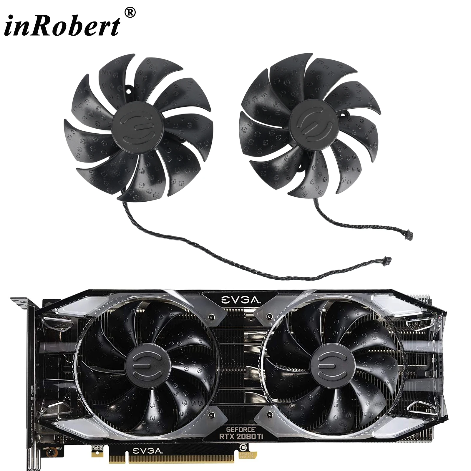 New 87mm For Rtx 2060 2070 2080 Ti Super Ultra Gaming Graphics Card Replacement Fan Pld09220s12h Cooling Fan - Fans & Cooling - AliExpress