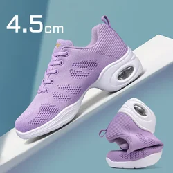 Women's Dance Sneakers Jazz Dancing Shoes for Woman Mesh Modern Dance Shoes Ladies Female Sport Feature Dance Shoes