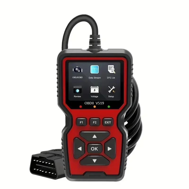 V519 Real-time Oxygen Sensor Test Automobile Fault Detector ELM327 OBD II EOBD Code Reader V317 Car Diagnostic Tool