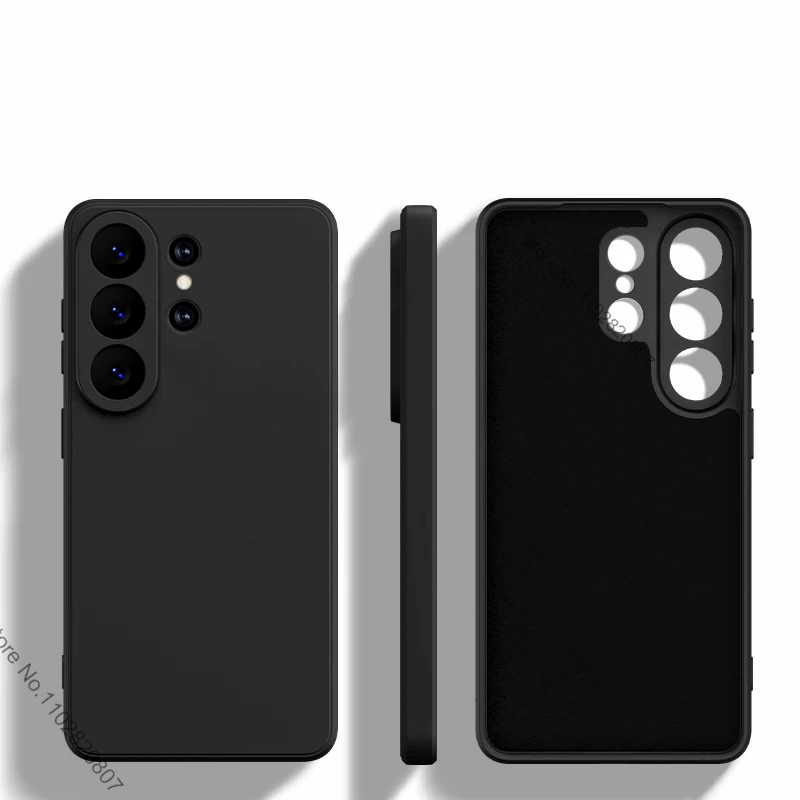 Liquid Silicone Shockproof Phone Case - Soft Cover & Protective Bumper