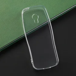 Ultra Thin Clear Soft TPU Back Phone Case Cover for Nokia 3210 2024 (Clear)