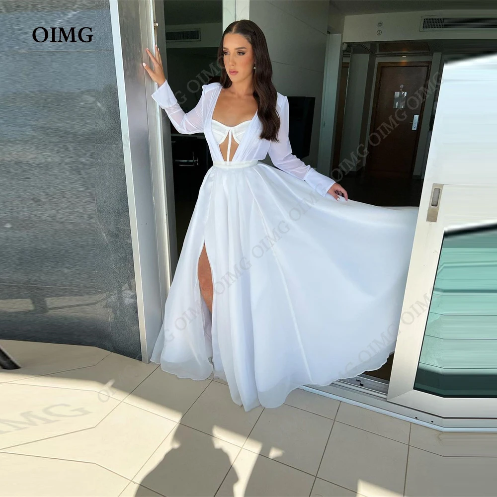 Современные женские свадебные платья-трапеции