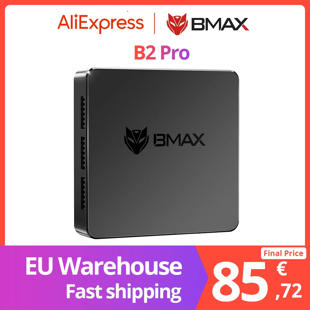 BMAX B2 Pro New Mini PC Windows 11 PC All In One HDMI Intel