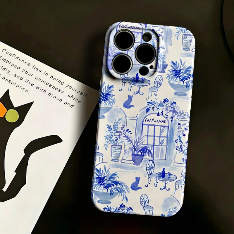 Trendy Summer Series Glossy Film Hard PC Phone Case