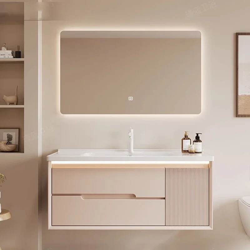 Light Storage Vintage Bathroom Vanities Shower Vanity Drawer Washbasin Toilet Bathroom Vanities Mueble Organizador Furniture