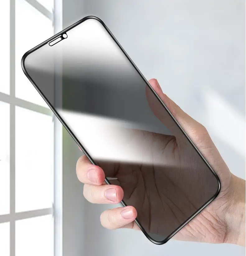100Pcs Full Cover Privacy Screen Protectors for Phone 12 11 Pro Max 13