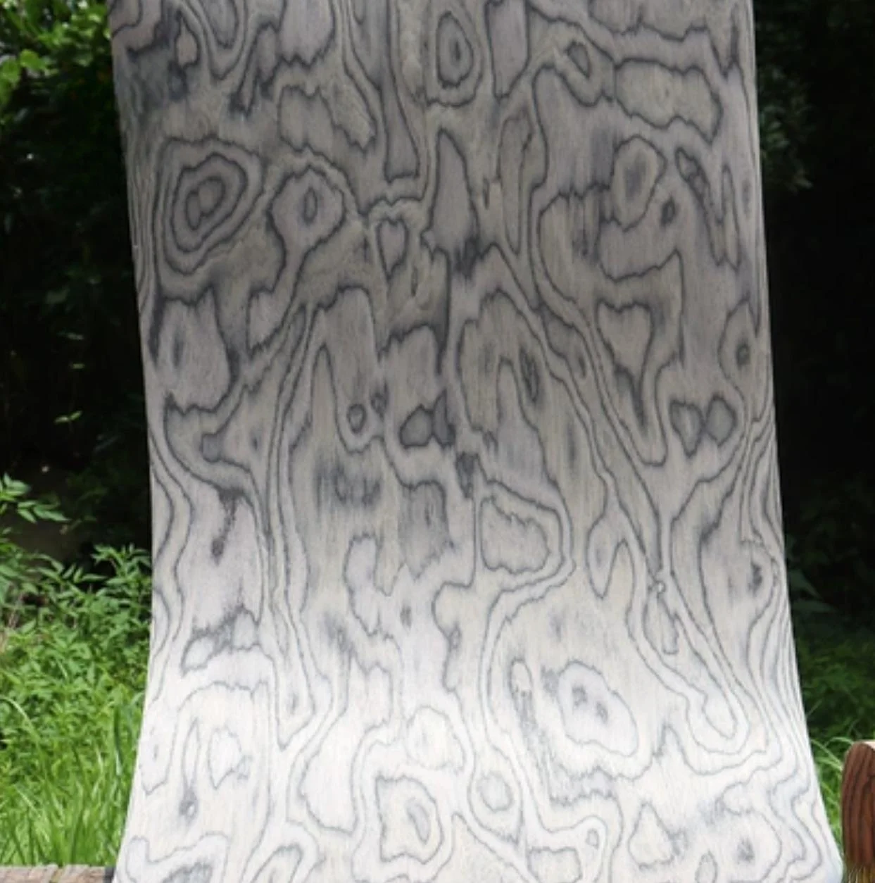 

L:2.5meters Width:580mm T:0.25mm Technology Wood Abstract Pattern Wood Veneer Sheets Decorative Handmade Veneer