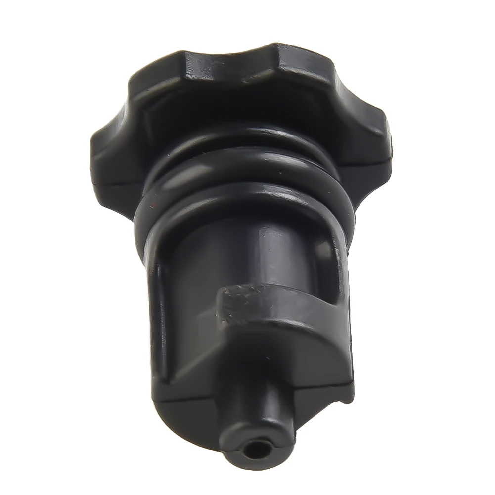 

New Practical Quality Dipstick Filler Cap Oil Dipstick Cover Black Parts Plastic Replacement Transmission Vehicle Accessories