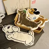 Cartoon Hand Towel Cute Fruit Kitchen Towels Absorbent Hanging Towel Kitchen Cleaning Cloth Quickly Dry Hand Towel for Bathroom 2
