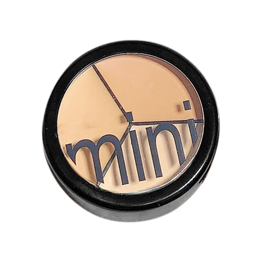 3 Colors Concealer Cream Full Coverage Acne Spot Dark Brush Palette Concealer With Makeup Cosmetics Contour Moisturizing Ci N1O9