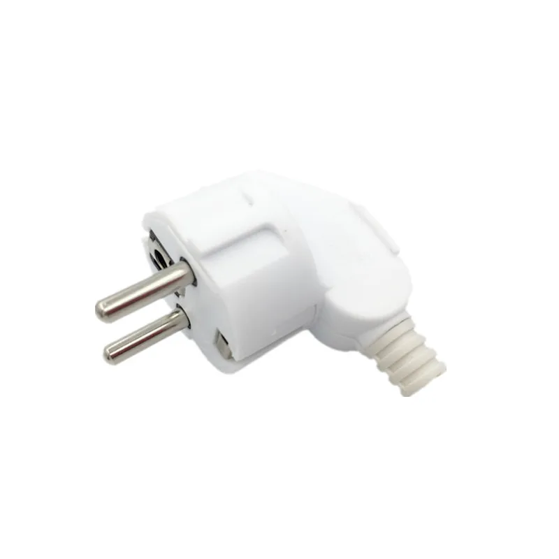 Plug Adapter 4.8 EU 16A 250V Male Replacement Outlets Rewireable Schuko Electeic Socket Euro For Power Extension Cable