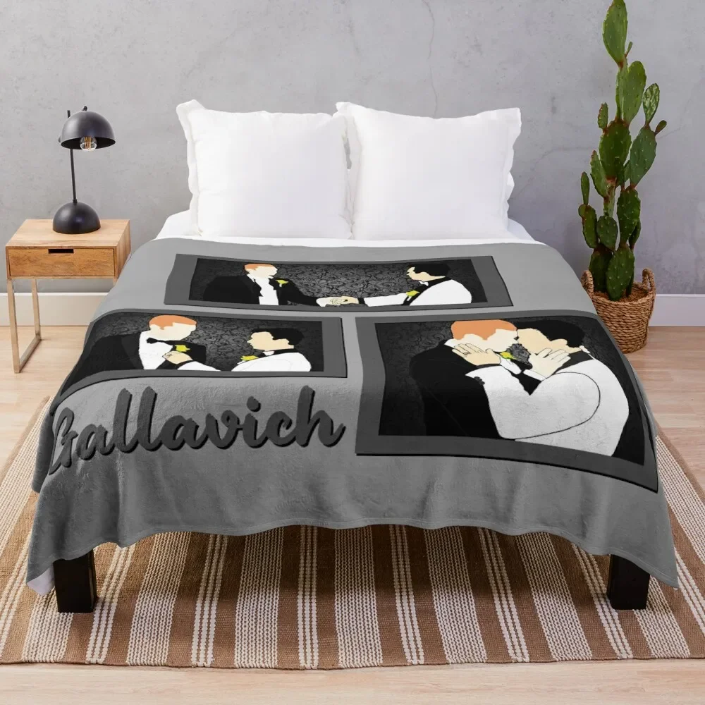 

Gallavich Throw Blanket Picnic Comforter cosplay anime Luxury Thicken Blankets