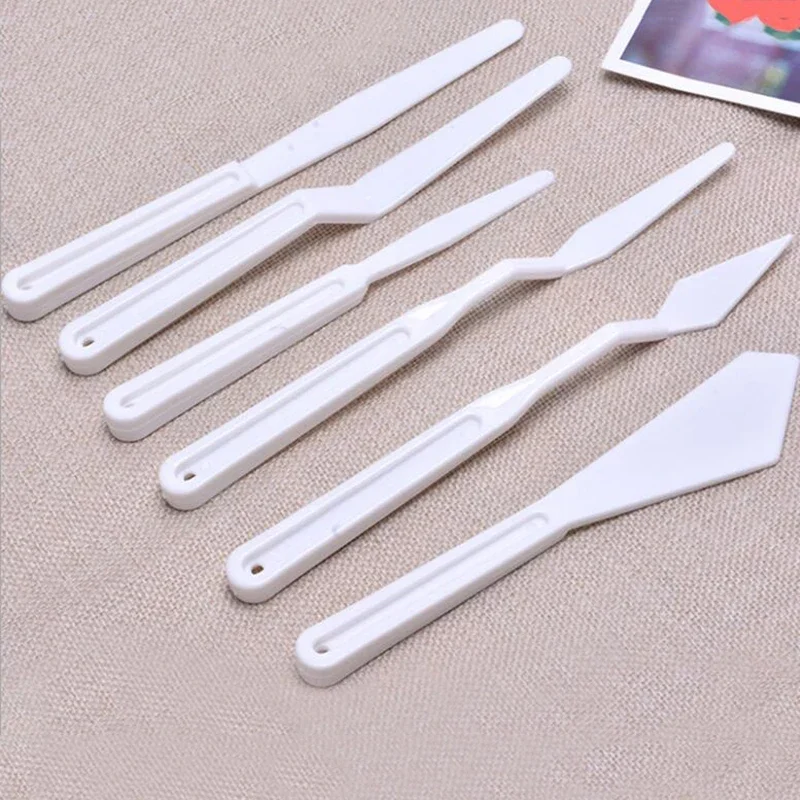 6Pcs Clay Sculpture Figurine Tool artistic fatlute ceramic Plastics tool Playdough Tool Ceramic Arts Pottery Ceramics Craft