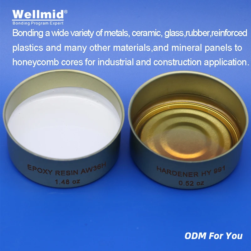 Araldite Assembly Riflettori Cilindrici Antenna Compatta Trifase Sandwich Bonding Tecnica Prober Assembly Adesivi Epossidici