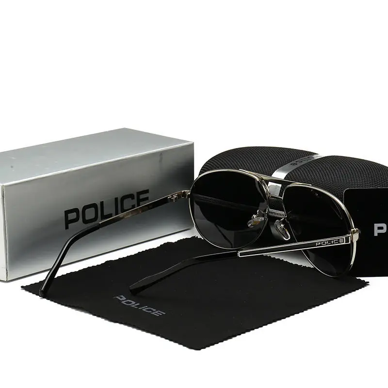 Luxury Brand POLICER Driving Sunglasses Men Polarized Sun glasses for men  UV400