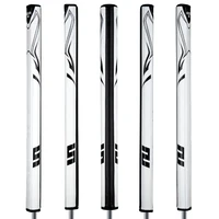 1/10PCS/SET NEW - Golf Grip ZENERGY Flatso XL Plus 2.0 Putter Grip - White / Black length 13.75" 2