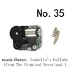 My Sunshine DIY Anime Music Movement 18 Note Wind Up Mechanical with Screws Cute Birthday Gifts 3