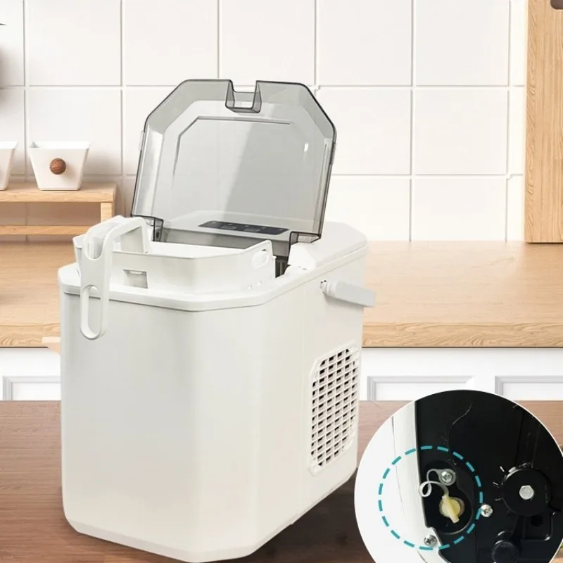 15KG Ice Machine Portable Electric Ice Maker Machine Mini Countertop Ice Cube Maker Appliance Home Commercial Ice Ball Maker 3