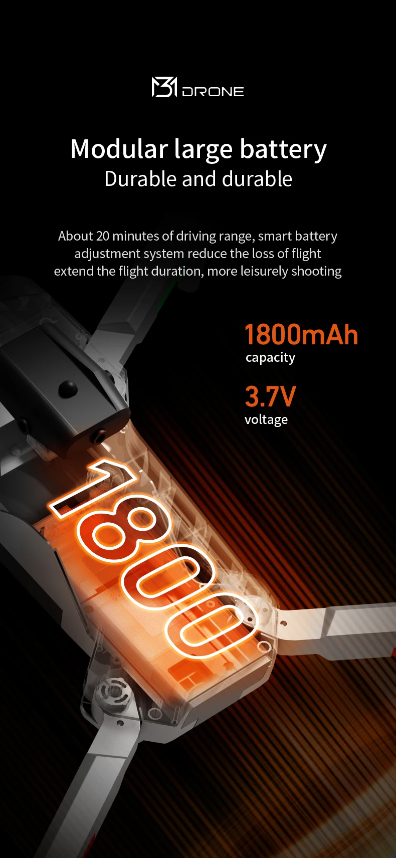 New M3 Drones 8K Brushed APP Mobile Phone Control Battery Life Time OF About 12 Minutes Positioning With Optical Flow Toys Gifts