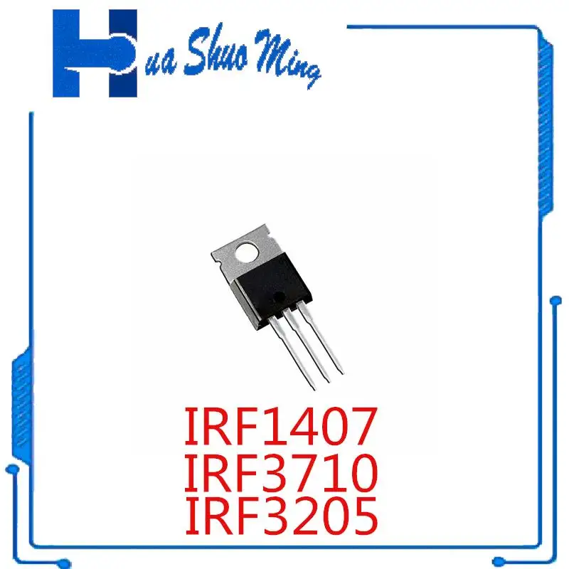 

20Pcs/Lot IRF1407 IRF3710 IRF3205 IRF3205PBF TO-220