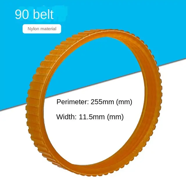 Drive Belt Set For Tesla B 90 Typewriter – Round Rubber Belt Replacement Part #020034