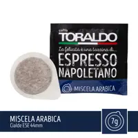 КОФЕ TORALDO |   Caffes ESE 44 |   Кофе выбранный, поджаренный и Torrefied в Италии |   Excellence of the Neapolitan Coffee (150 капсул, смесь арабики) — изображение 2