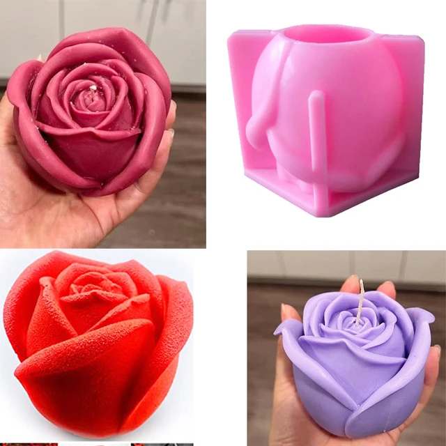 Silicone mold Rose