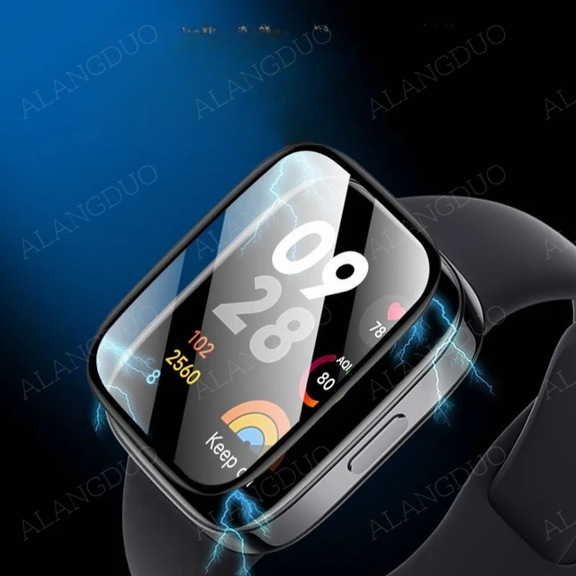 Pellicola Vetro Temperato Per Xiaomi Redmi Watch 5 Lite - 4 Pezzi, Antigraffio E Antiolio - Foto 3